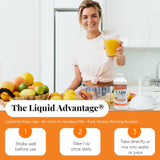 VM100 ingrédients antioxydants, nutriments essentiels et végétaux.