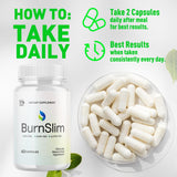 BurnSlim: emballage élégant reflétant une approche santé et qualité.