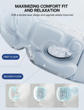 Masseur Burrki yeux avec compression reglable et relief.