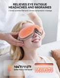 Masseur Burrki yeux avec chauffage à deux niveaux.