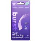 Burst Bandes blanchiment dents menthe polaire – fraîcheur et réduction des germes