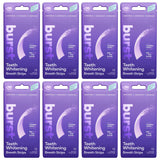 Bandes Burst blanchiment dents Menthe Polaire, emballage 8 paquets prêt à l'emploi.