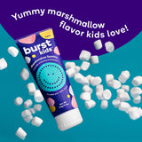 BURST Dentifrice Enfant Marshmallow Sparkle – bouche fraîche après brossage