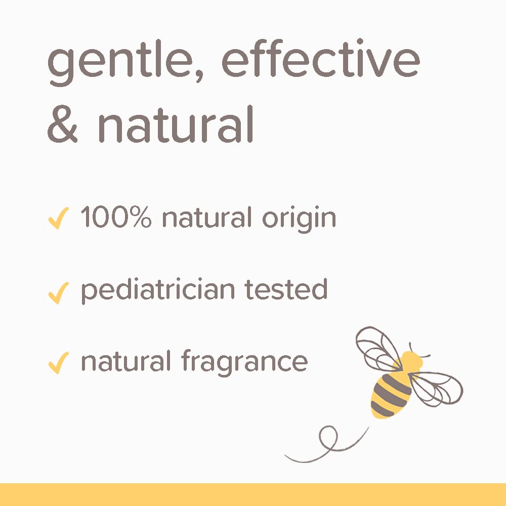Burt's Bees Bébé Shampooing — protéine de soja pour nourrir la peau