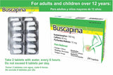 Buscapina caplets faciles à glisser dans le sac pour un confort en déplacement.