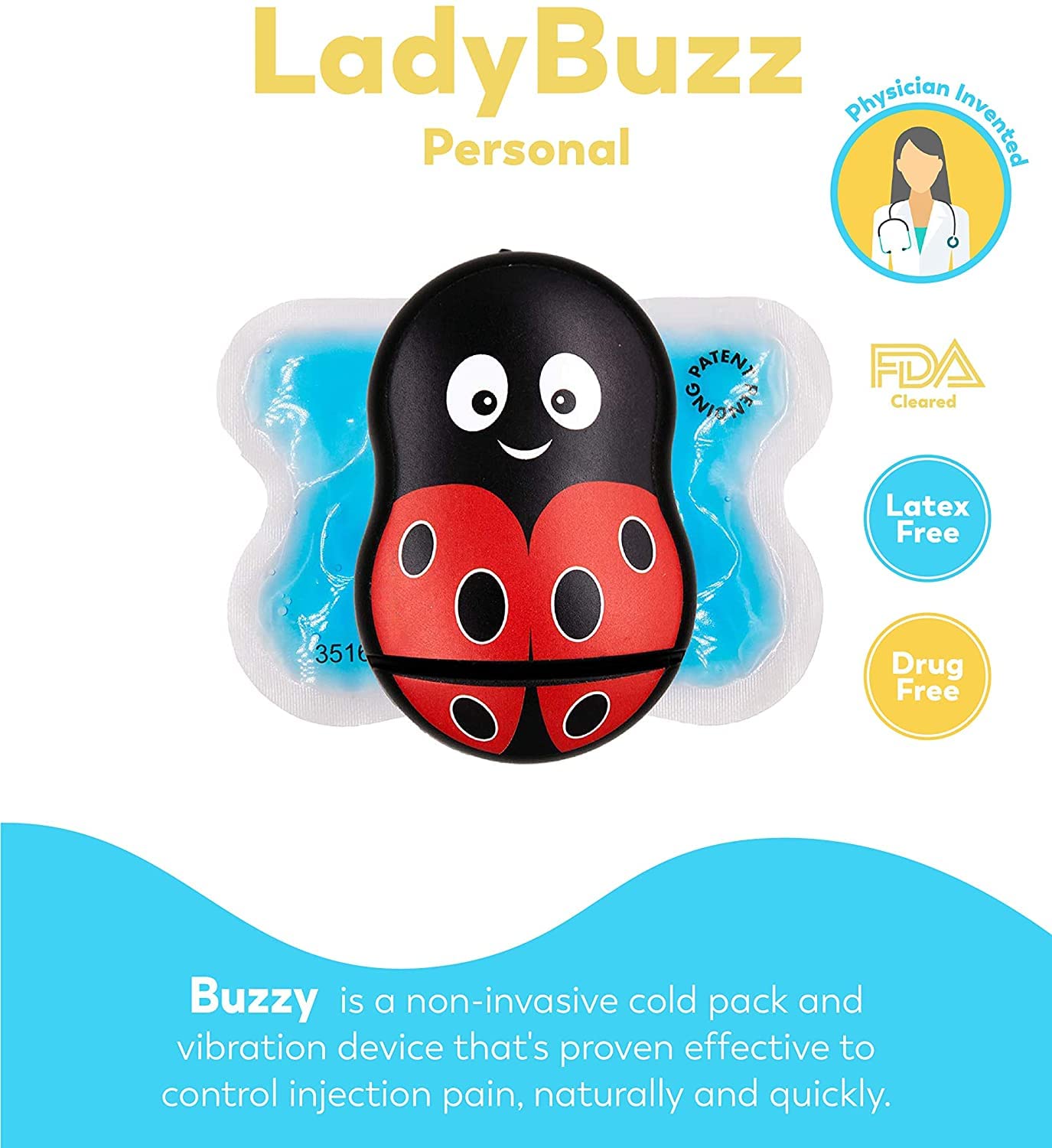 Buzzy Personal design-portatif, facile à transporter lors des rendez-vous