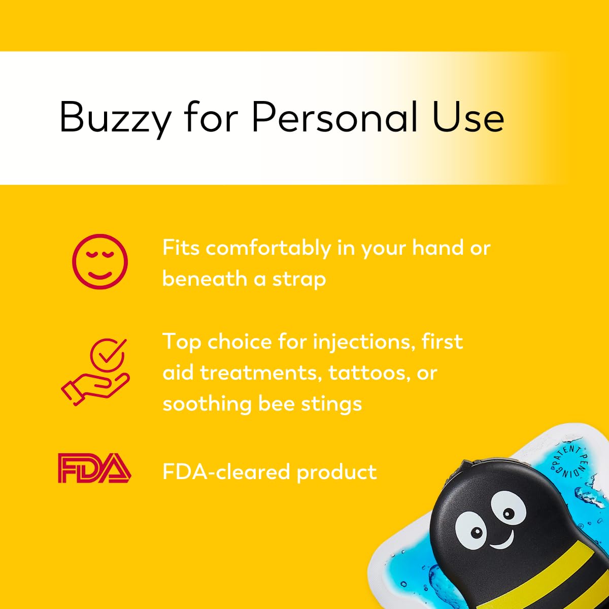 Buzzy Personal remplacement-piles-aaa-sans-effort: entretien rapide et autonomie.