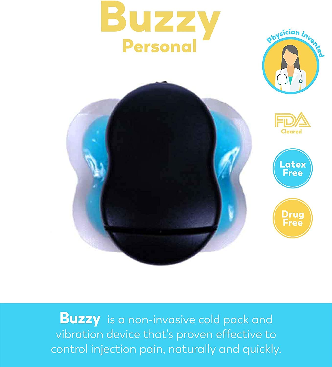 Buzzy Personal – solution non invasive pour venipuncture et injections cosmétiques