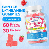 BVIVLOO gommes théanine - arôme framboise et plaisir