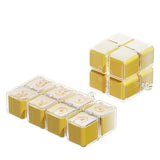 BYMIEMIE petit organisateur-pilules compact magnétique, pratique pour le trajet.