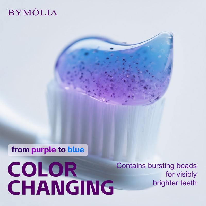 BYMOLIA dentifrice blanchissant ciblant taches café et thé