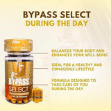 BypassSelect gelules nuit favorisent le repos et l'énergie du matin.