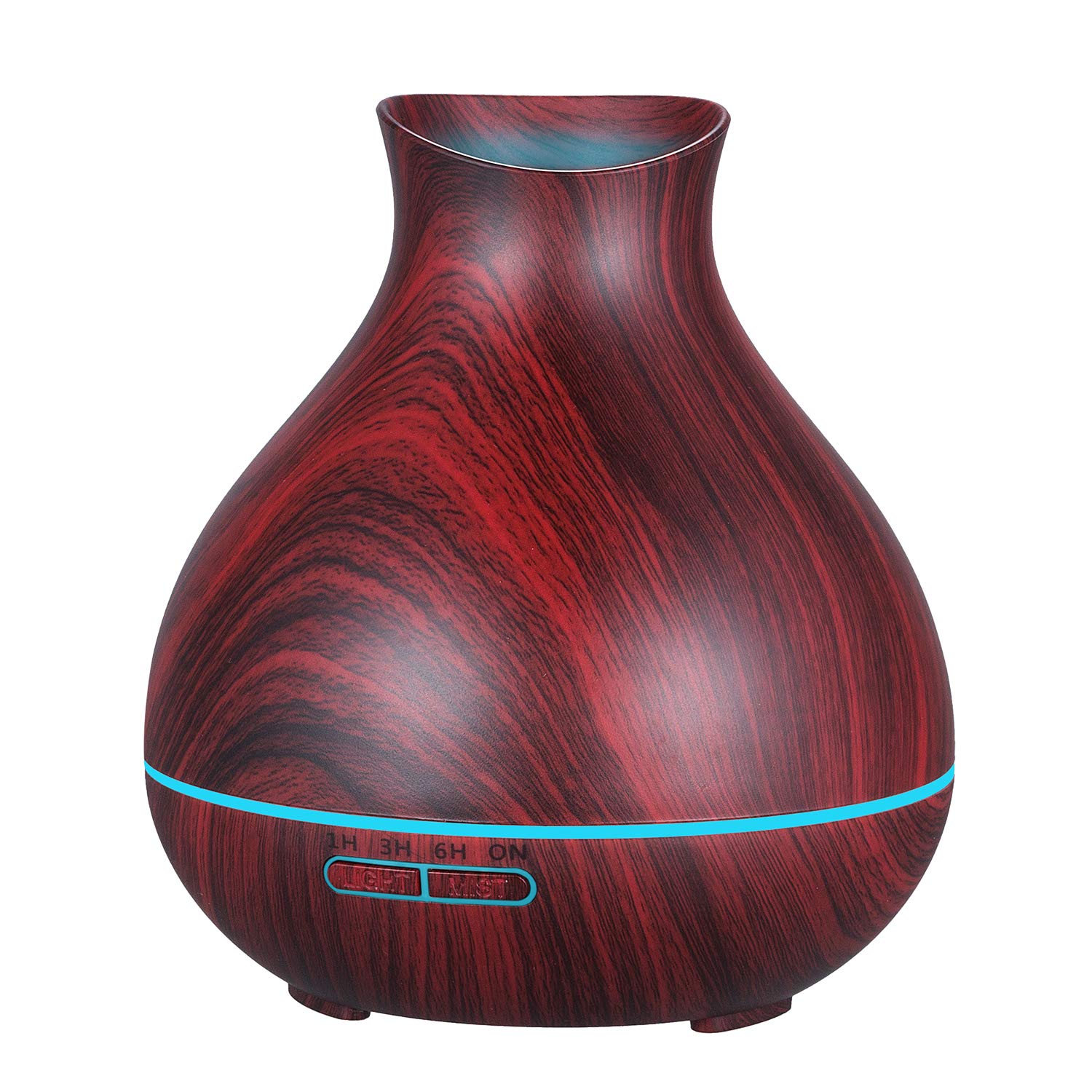 BZseed diffuseur aromathérapie 550 ml avec design bois, élégant et polyvalent