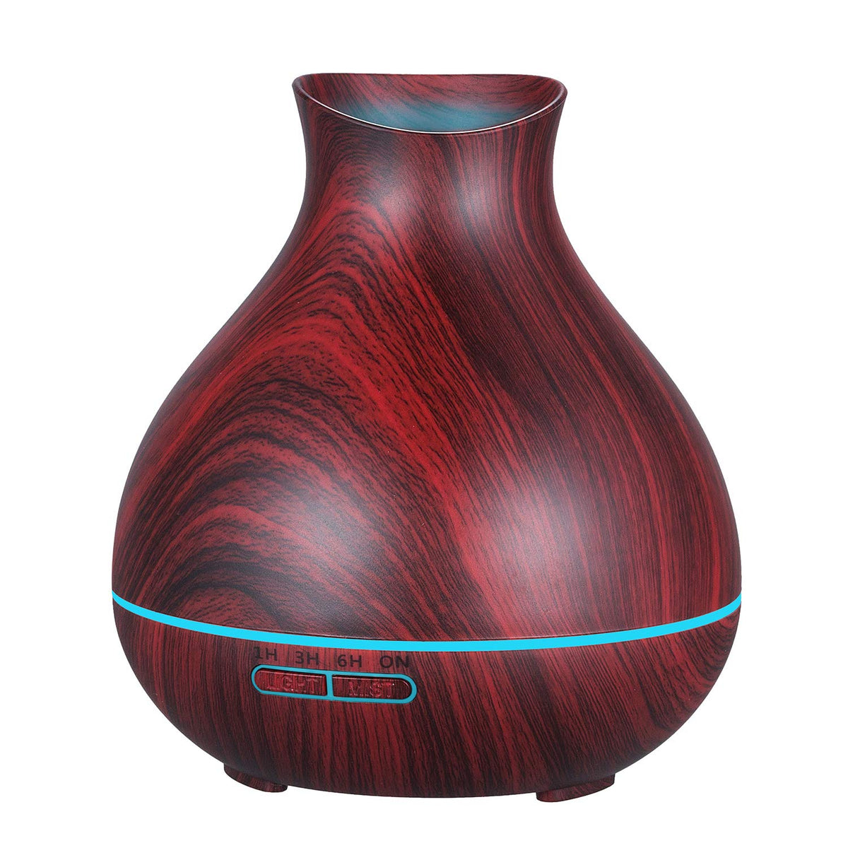 BZseed diffuseur aromathérapie 550 ml avec design bois, élégant et polyvalent