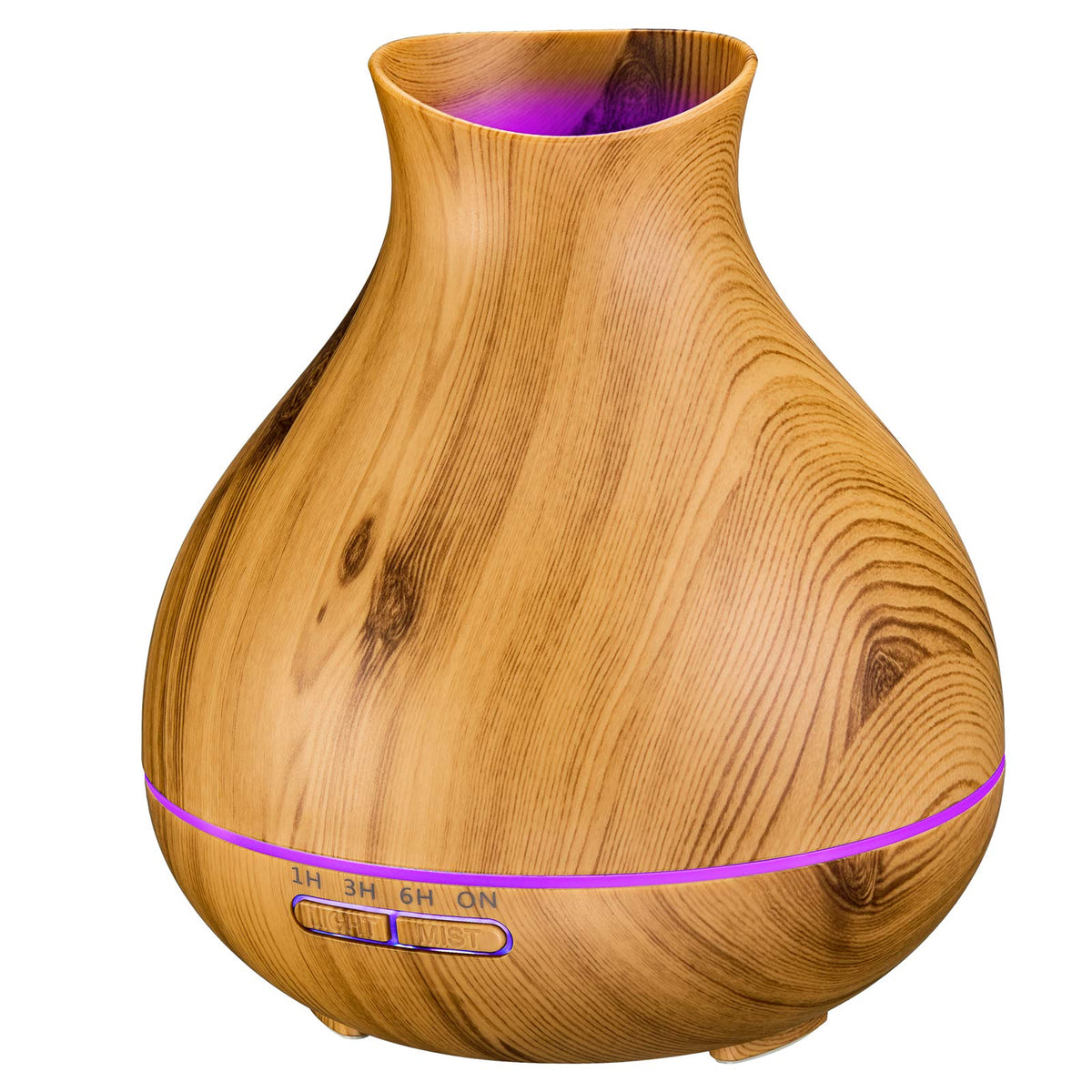 BZseed diffuseur huiles essentielles bois grain, 550 ml, ambiance apaisante pour grande pièce.