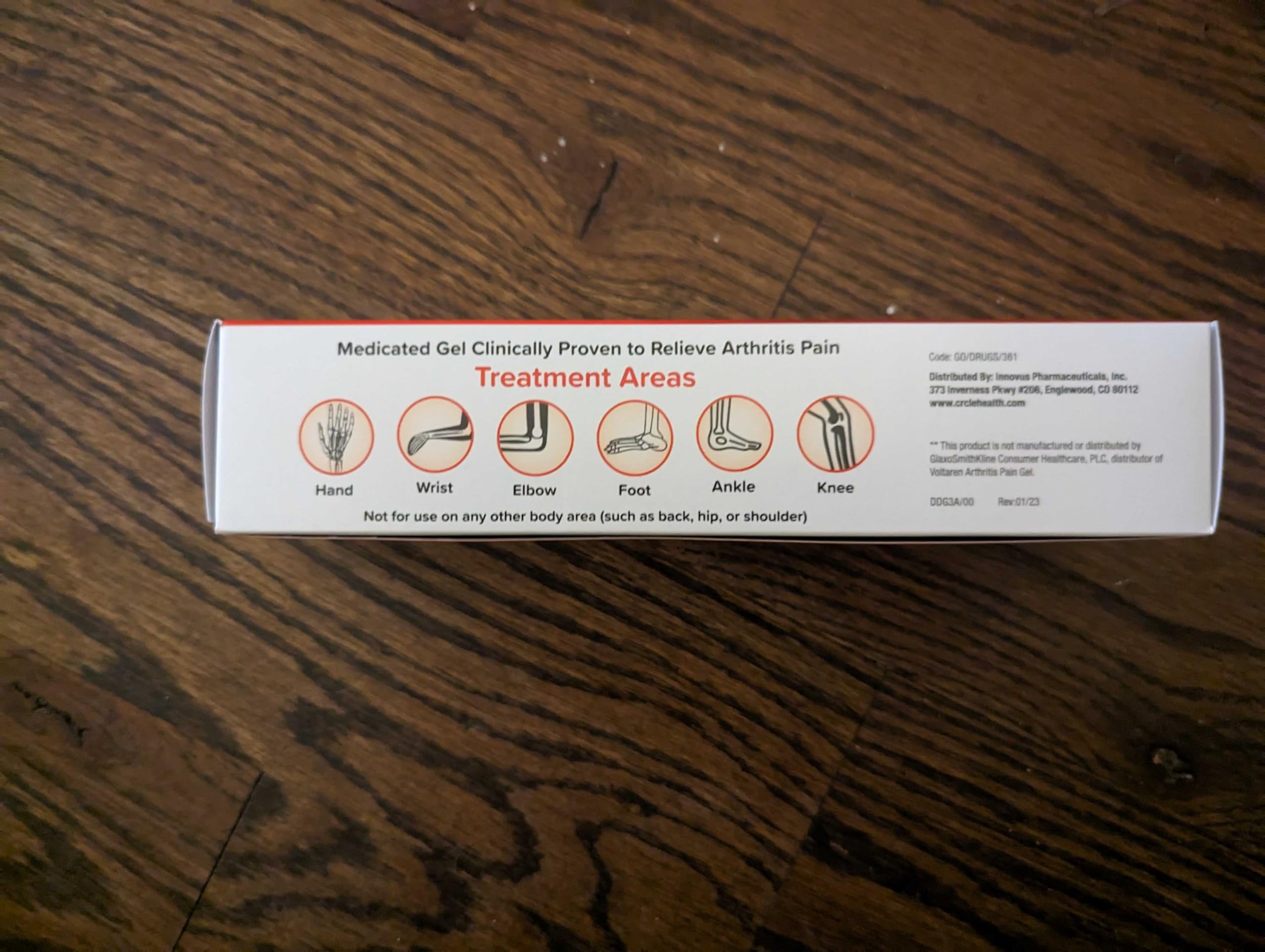 C'rcle Diclofenac Gel—solution anti-inflammatoire pour muscles et articulations.