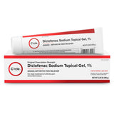C'rcle Diclofenac Gel—application au coude avec soulagement ciblé.