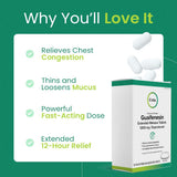 C'rcle tablettes-expectorant-relief mucus, liquéfient les mucosités.