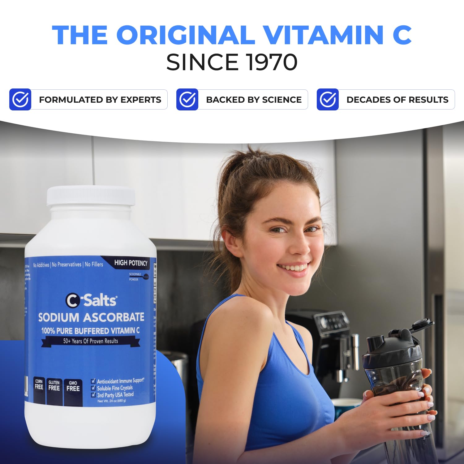 C-Salts: etiquette-certification, emballage clair et informations qualité.