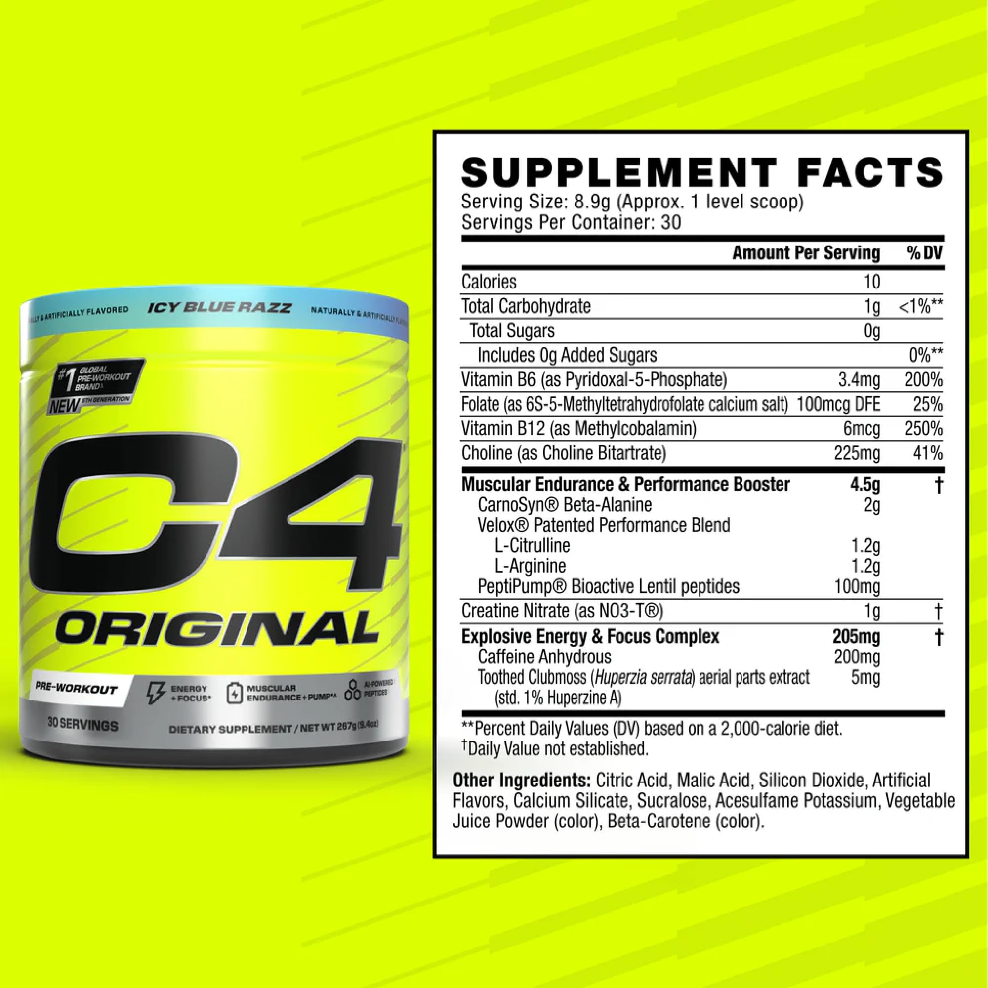 Doseur C4 Original avec marquage dosage.