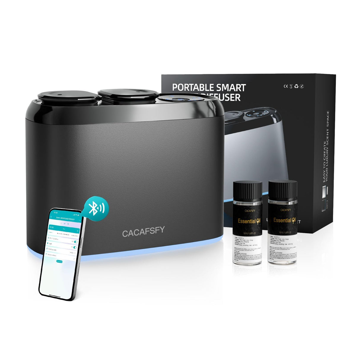 CACAFSFY diffuseur sans eau en action pour une atmosphère équilibrée.
