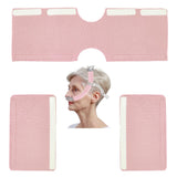 Cache-masque doux DreamWear ResMed AirFit en rose pâle, confort nocturne accru.