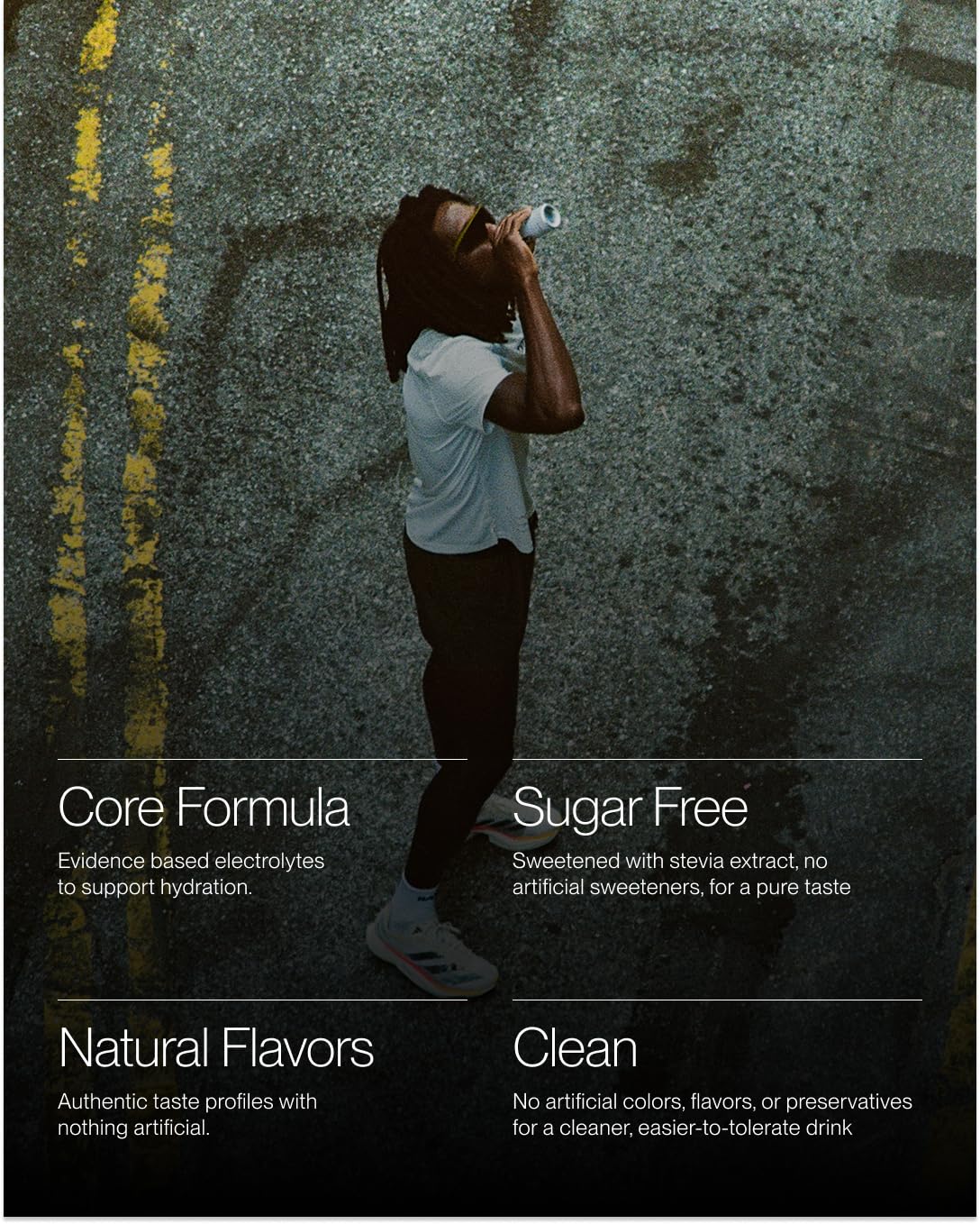 Cadence Electrolyte Citron : saveur-naturelle goût frais et naturel.
