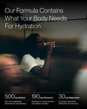 Cadence Electrolyte Drink – verre crisp-cola, hydratation pratique pour rester concentré lors de l'entraînement.