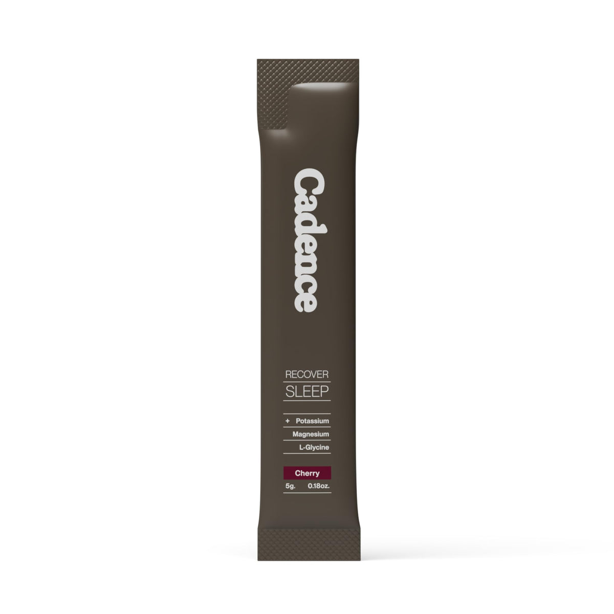 Cadence Recover Cerise, sachets prêts à l'emploi pour un sommeil réparateur.