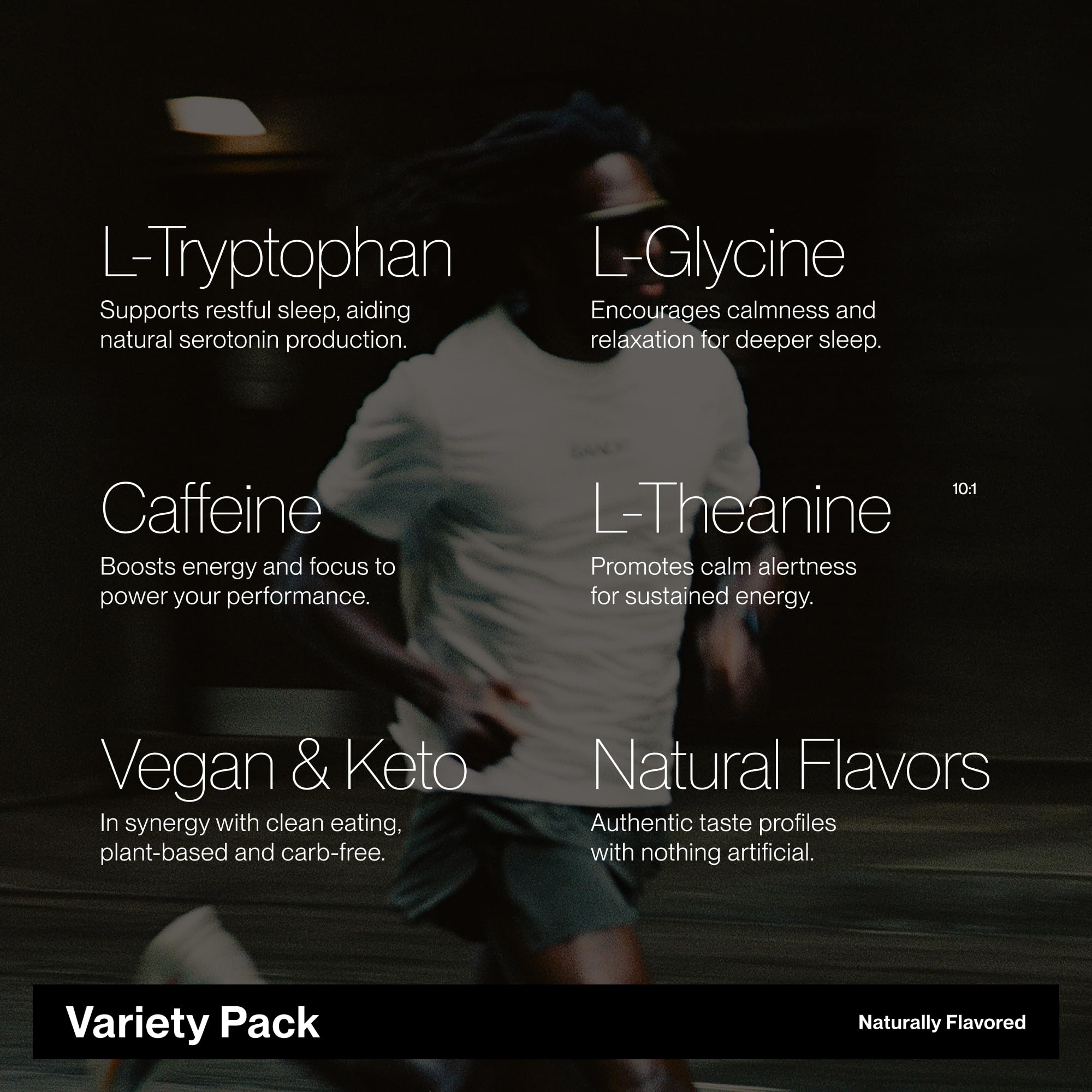Cadence Hydratation Sommeil – sachet favorisant une récupération nocturne et un sommeil réparateur.