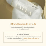 CAELA – arômes naturels tea tree et eucalyptus pour une fraîcheur légère.