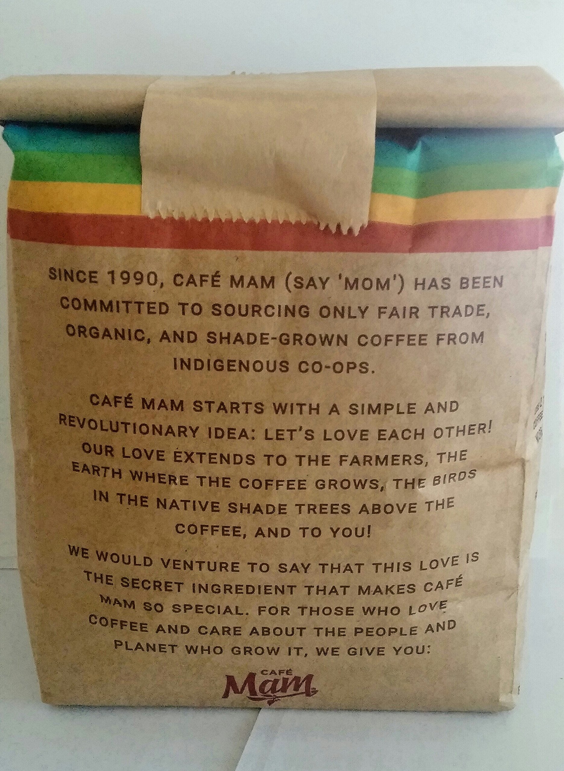 Cafe Mam Enema Coffee – logo clair, référence fiable pour utilisateurs avertis.