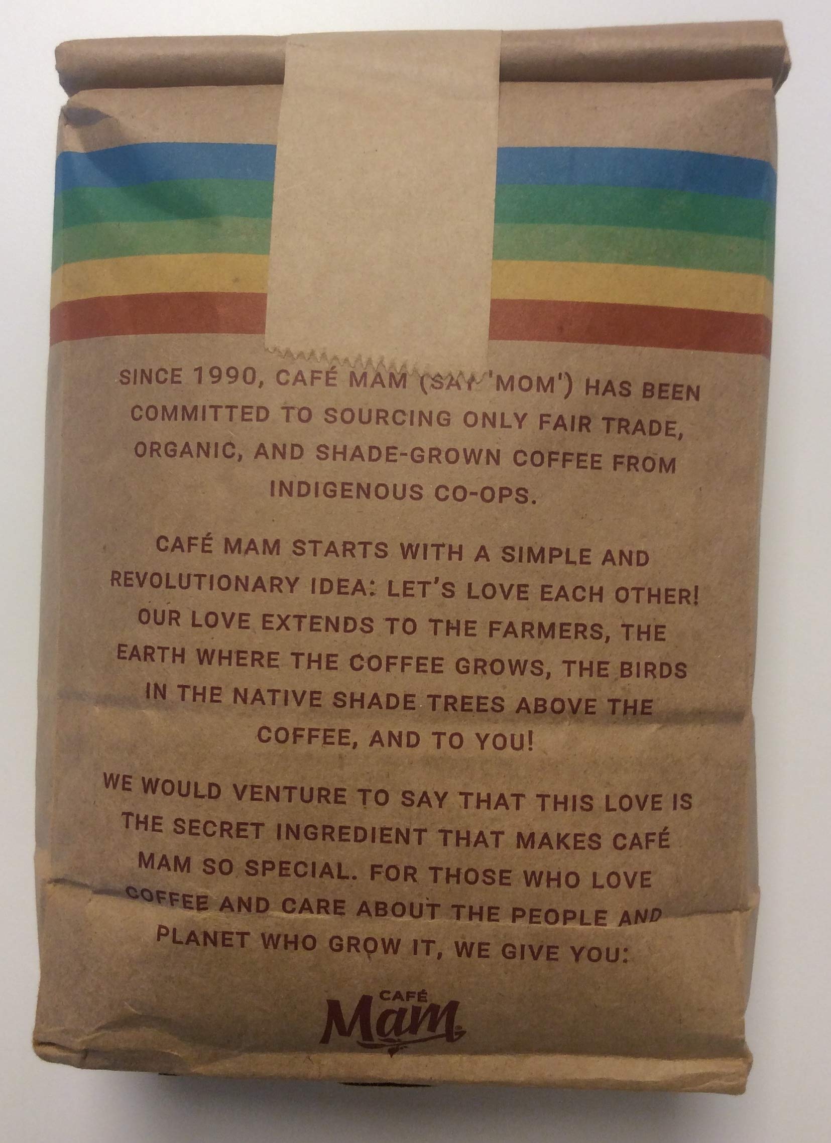 Étiquette Commerce équitable Cafe Mam garantissant une approche éthique