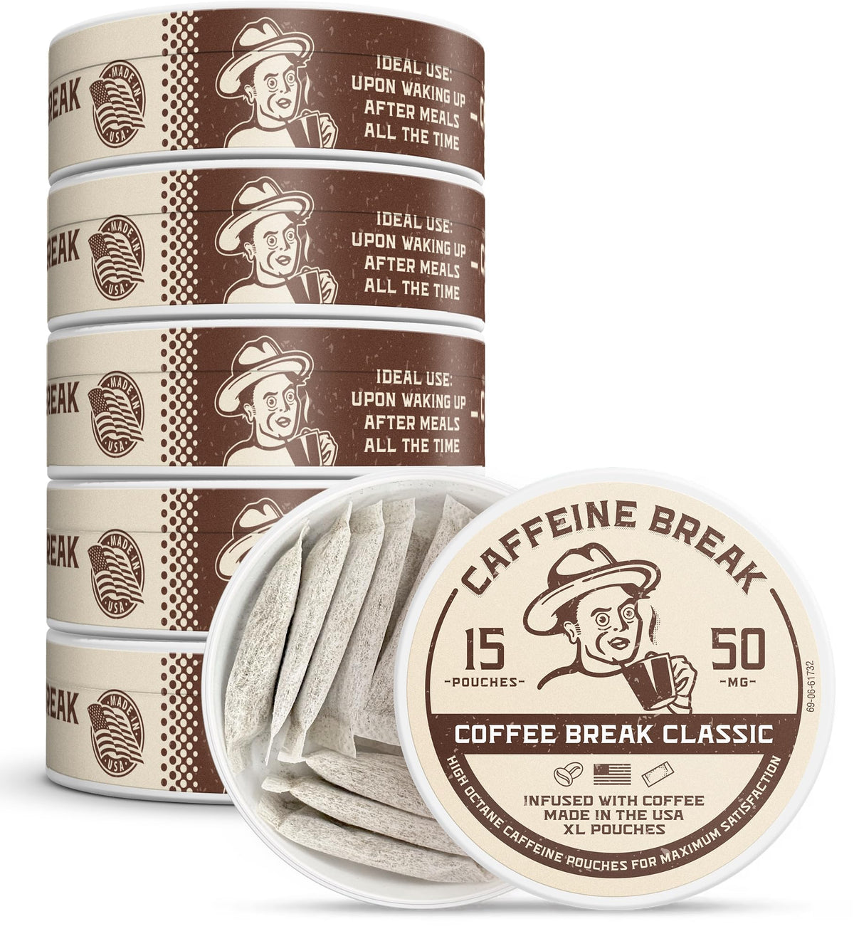 Caffeine Break – boîte café moka, goût riche et pratique pour vos pauses.