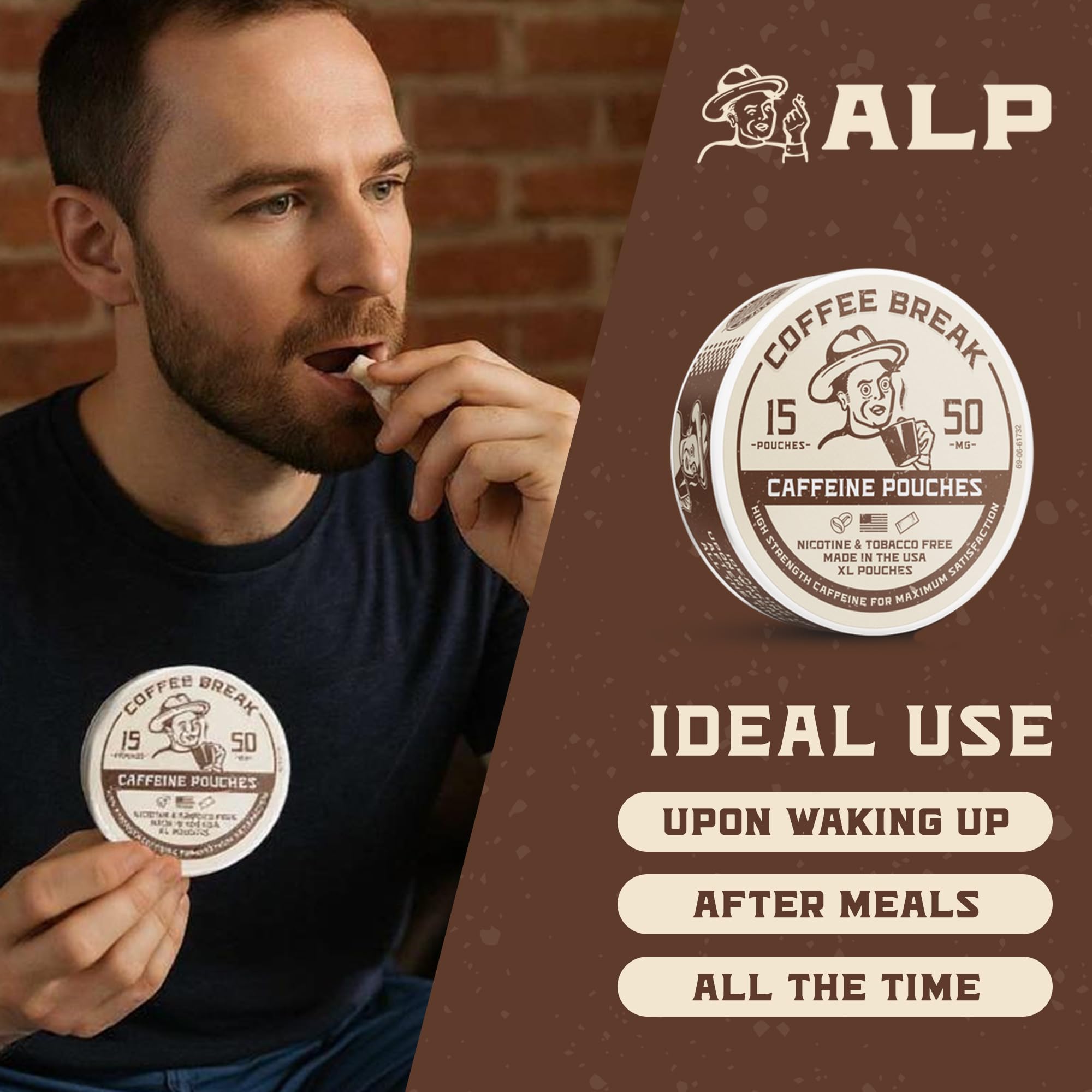 Caffeine Break – usage en plein air, pratique et discret.