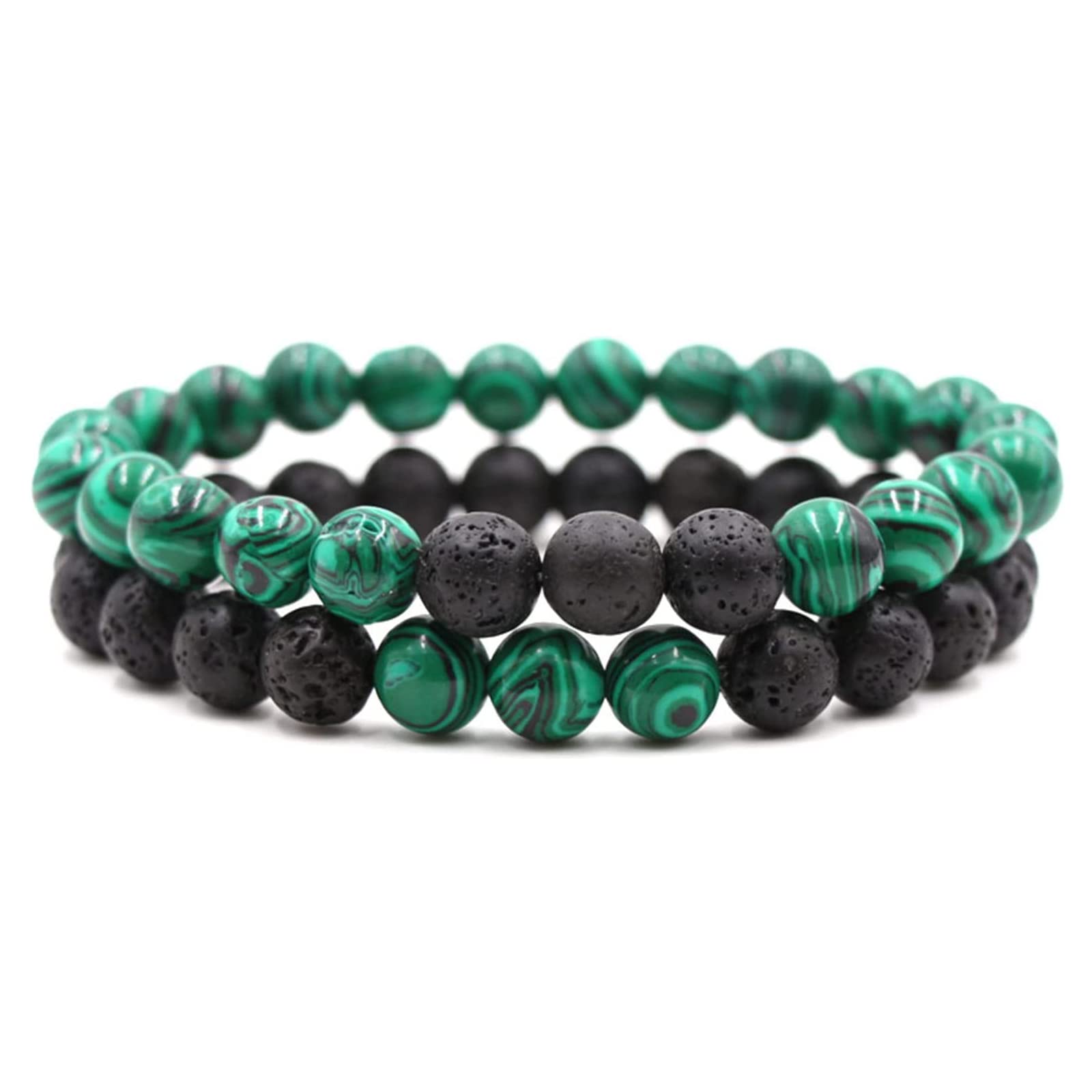 Bracelet Caiyao, perles volcaniques matte, diffuseur d'huile essentielle pratique pour aromathérapie