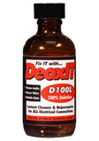CAIG DeoxIT Liquide – bouteille utilisée pour désoxyder et améliorer la conductivité des contacts