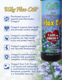 Cal's Huile de Lin — flacon de 473 ml pour une utilisation quotidienne facile.