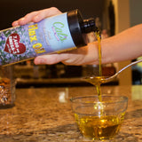 Cal's Huile de Lin — flacon de 946 ml, idéal pour les familles et les cuisiniers.