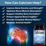 Présentation des minéraux essentiels et du tableau nutritionnel Calciven.