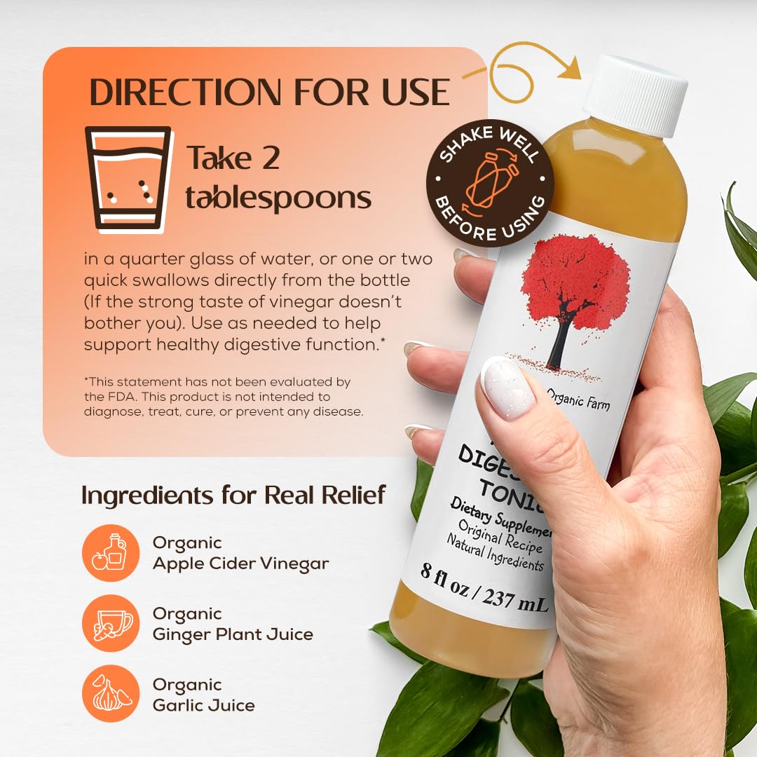 Emballage du pack Caleb Treeze Digestion Tonic, boîte recyclable.
