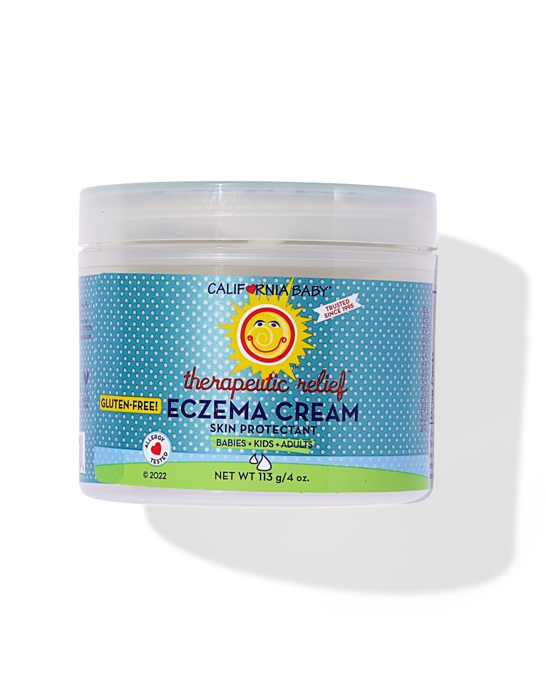 California Baby Eczéma - flacon 113 g, soin doux pour peaux sensibles