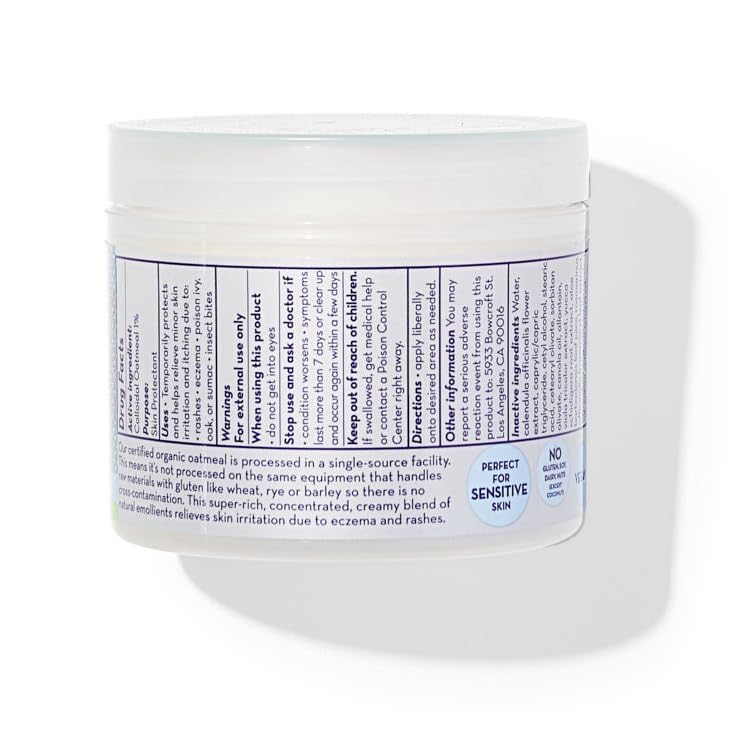 California Baby Eczéma - texture crème onctueuse pour confort cutané