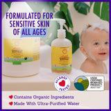 California Baby hypoallergenique: formule douce adaptée peaux sensibles.