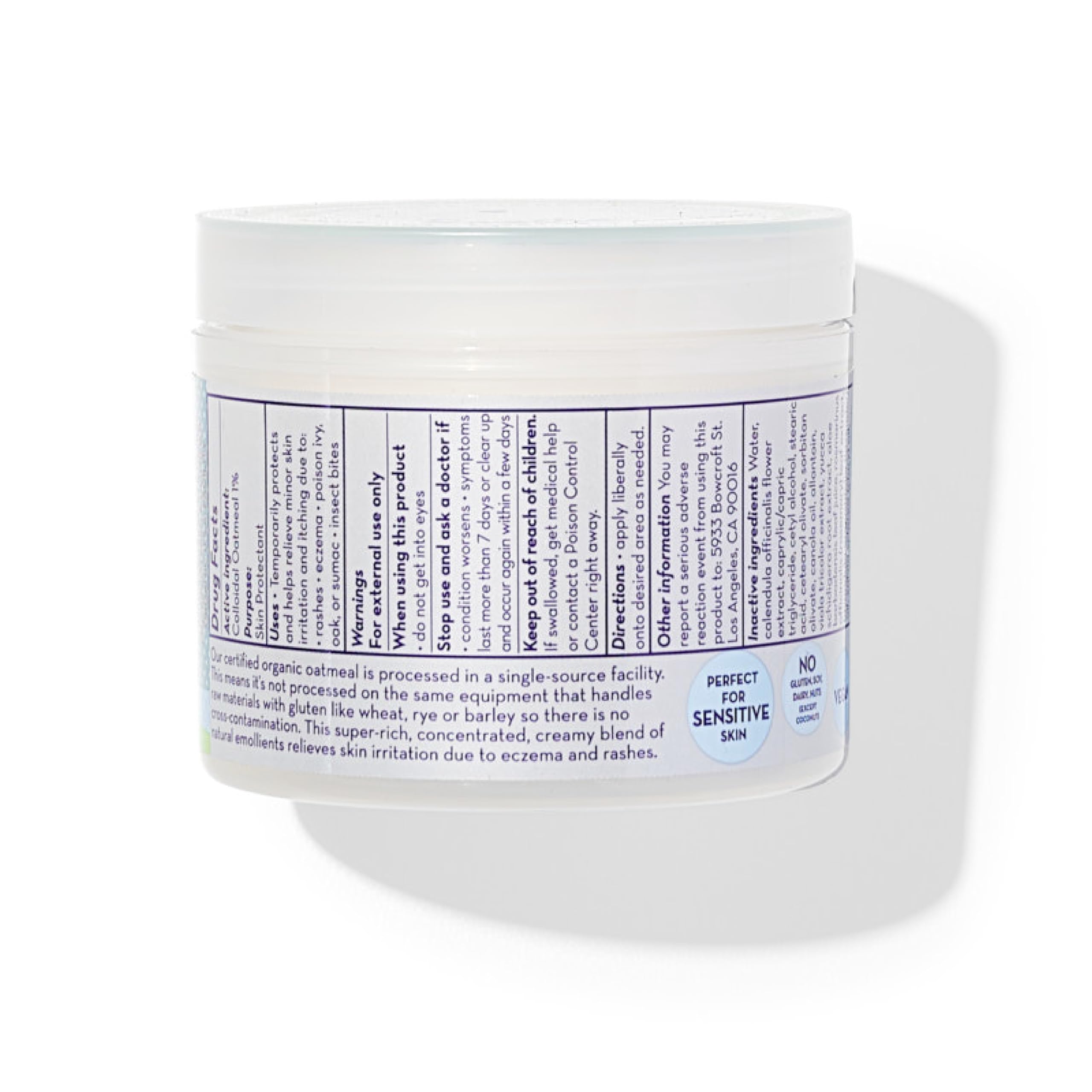 California Baby set traitement eczéma douche 8,5oz, nettoyage doux et hydratation.