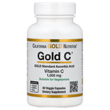 California Gold Nutrition C, capsules végétales dans une bouteille prête à l'emploi.