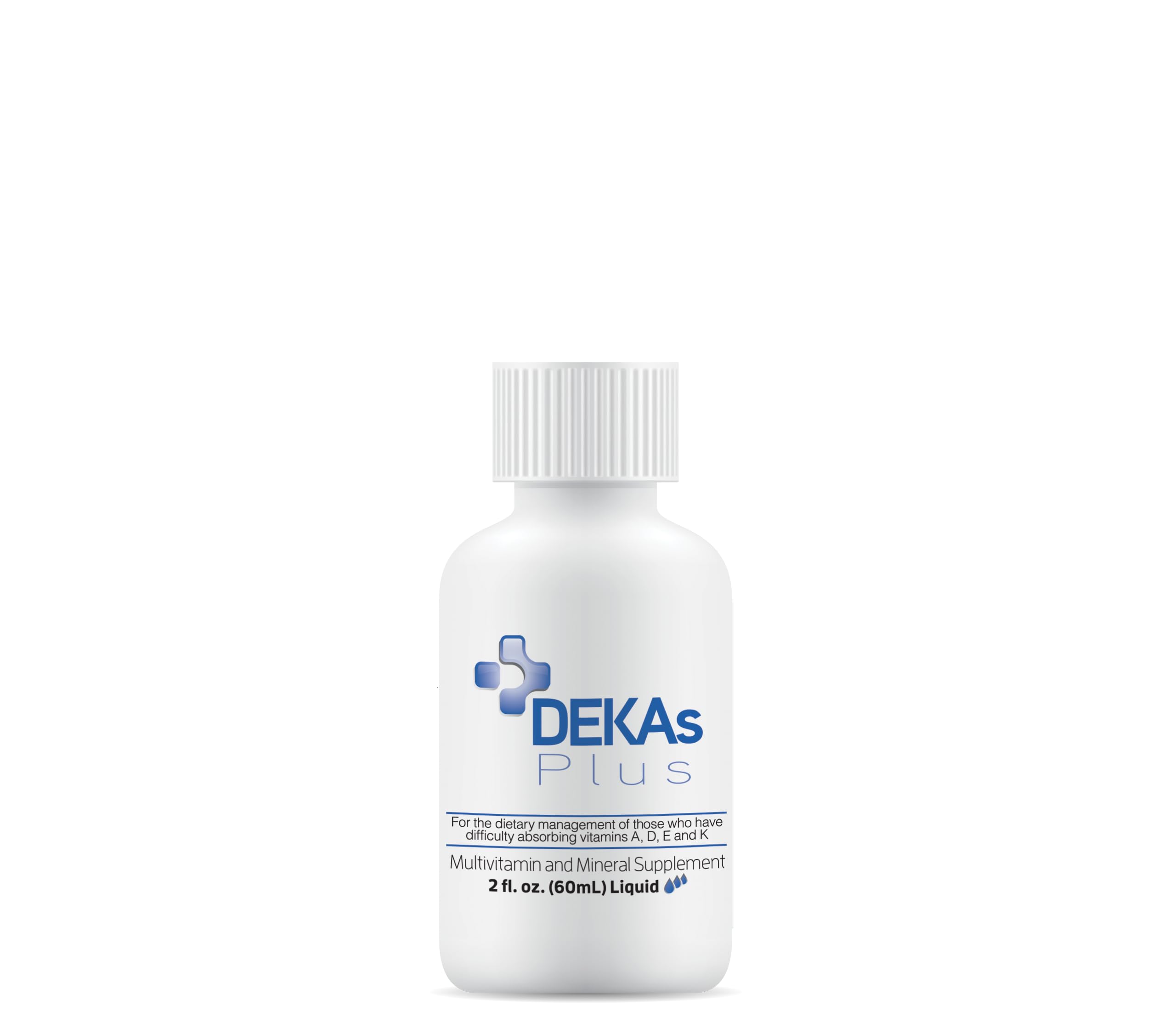 Callion Pharma DEKAs Plus Liquid: dosage imprimé sur l’étiquette