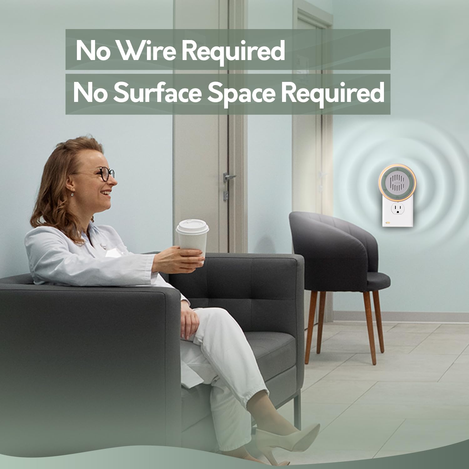 Calm Me design italien: élégance adaptée aux espaces professionnels.