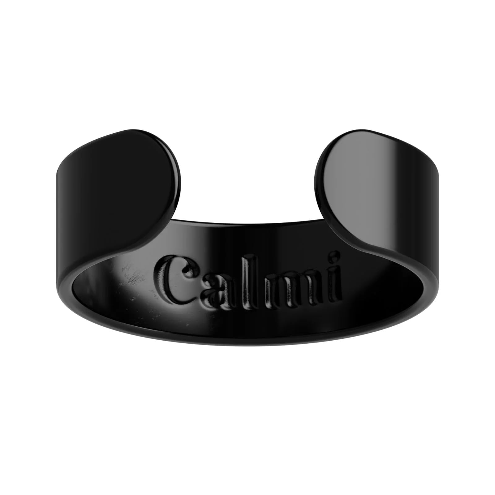 CALMI bague magnétique ajustable en acier inoxydable, confort quotidien et design épuré.