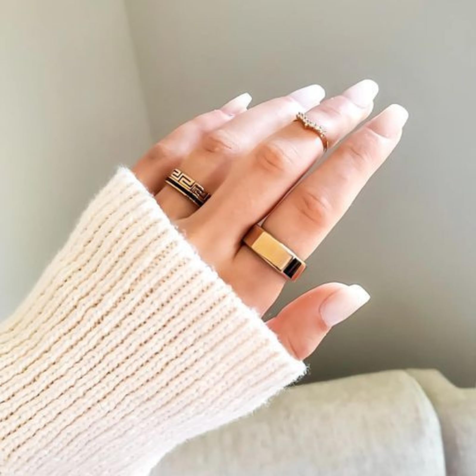 Bague CALMI résistante à l'eau, adaptée au rythme actif.